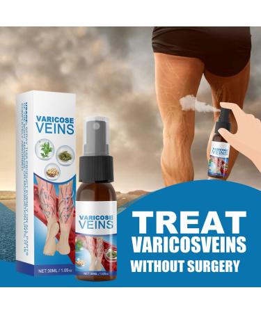 Varicose Veins Cream - Lichengtai Miracle Spray for Varicose & Spider Veins Relief - 3 Pack (20g) - Fast Muscle Soreness Relief - Buy Online on GoSupps.com