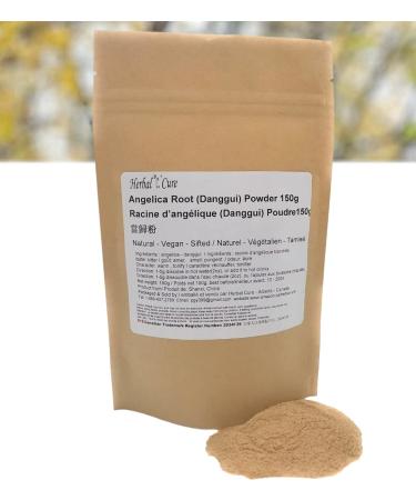 Herbal Cure - Danggui Dong Quai Angelica Root Powder 150g - Natural Vegan Sifted Clean Fresh - Product of China