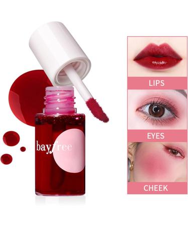Jingling Lip and Cheek Tint Stain - Waterproof Cherry Red Lipstick & Gloss | Moisturizing 7ml Makeup for Women - Shop Internationally! - Buy Online on GoSupps.com