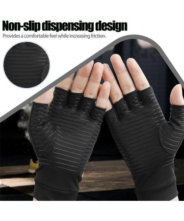 Buy Copper Compression Arthritis Gloves - High Copper Infused Pain Relief for Men & Women - Buy Online on GoSupps.com