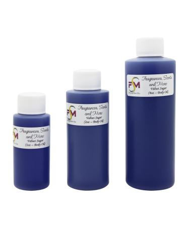 Velvet Sugar Fragrance Oil - 1 Fl Oz Plastic Bottle (30ml) 1 Fl Oz (Pack of 1)