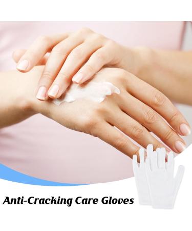 Moisturizing Socks & Gloves Set 4Pairs Spa Foot Moisturiser Socks Moisture Enhancing Gloves Cotton Lotion Moisturizing Socks for Overnight Repair of Dry Hands and Feet Rough Cracked Skin - Buy Online on GoSupps.com