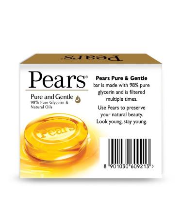 Shop New Pears Glycerin Soap Bar 125g | Refreshing Hydration - International Shipping Available - Buy Online on GoSupps.com