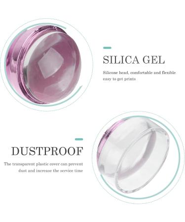 Lurrose Nail Art Tool Set | Transparent Soft Stampers & Scraper | International Shipping Available - Buy Online on GoSupps.com