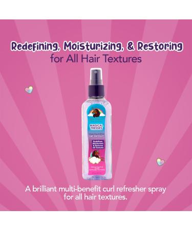 by Afro Unicorn - Frizzie Free & Shine Curl Refresher - Redefining Moisturizing and Restoring Spray for All Textures 8 fl oz 8 Ounce (Pack of 1) - Buy Online on GoSupps.com
