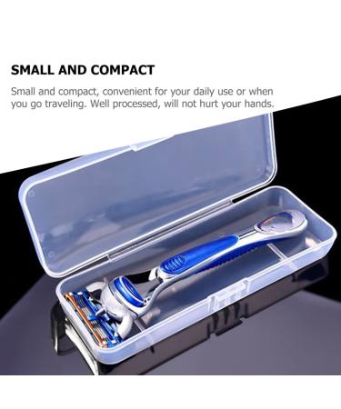 Frcolor 10-Pack Transparent Travel Case for Razors | Reusable Protective Cover Grill | Durable Plastic Razor Container - Buy Online on GoSupps.com