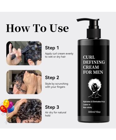 PHFDQKG Curl Defining Cream AntiFrizz Curl Cream AntiFrizz and Frizz Moisturizing Styler NonGreasy - Buy Online on GoSupps.com