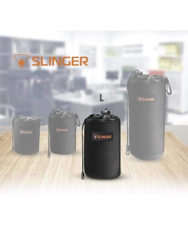 Slinger Neoprene Lens Pouch - Large | Protect Telephoto and Standard Zoom Lenses - Buy Online on GoSupps.com