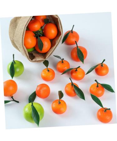ABOOFAN Fake Fruits 50 Pcs Faux Oranges Decor Artificial Oranges Model Decor Artificial Oranges Models Fake Food Model Orange Home Decor Imitation Oranges Adornment Fruit Foam Reward As Shownx5pcs 4.4X3.4X3.4CMx5pcs - Buy Online on GoSupps.com