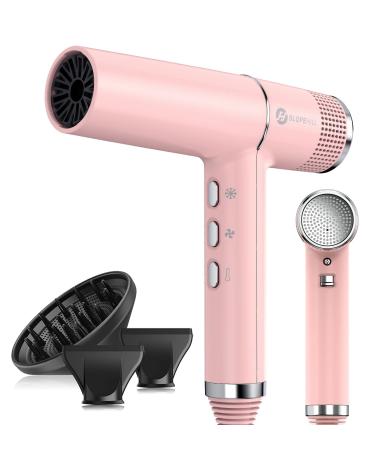 Slopehill hair dryer with unique brushless engine |Intelligent error diagnosis |Innovative microfilter |Oxy Active Technology |LED display |268g super light 2000W (pink)