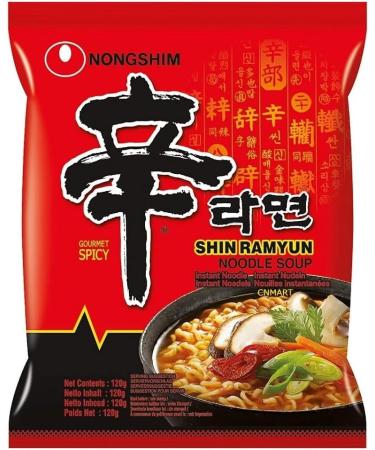 CNMART Korean Ramen Shin Ramyun Instant Noodle - Hot Spicy - Buy Online on GoSupps.com
