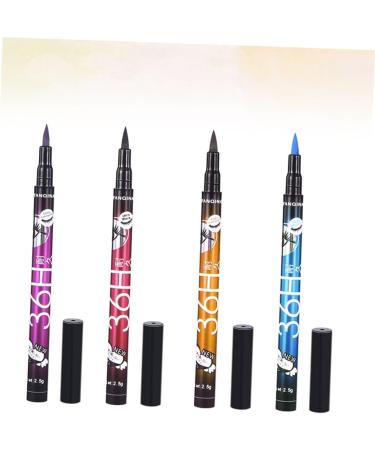 Beaupretty 3Pcs Eyeliner Pen Liquid Eyeliner For Women Colorful Eyeliner Pencil Long Lasting Makeup Size 1x3pcs as shown x 3pcs - Buy Online on GoSupps.com