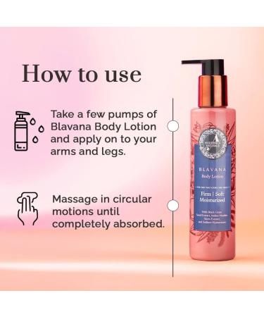 Blavana Body Lotion Intensely Moisturizes Dry Crepey Skin on the Neck Arms Thighs & Legs | Fast-Absorbing Lightweight | Black Gram + Indian Madder + Sodium Hyaluronate + Glycerin | 6.25 fl. oz - Buy Online on GoSupps.com
