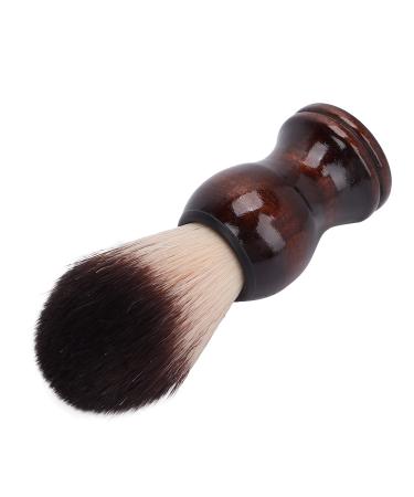 Beard-rasier brush hair-razor brush made of composite wood material effectively increase the foam of the shaving cream for at home for working while traveling for life