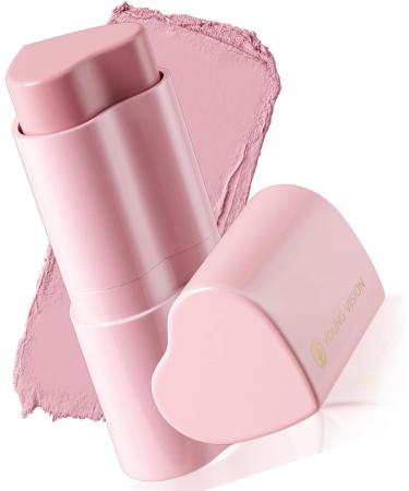 Bestvisse Creamy Blush Stick for Cheeks and Lips Multi-Purpose Lip Stain Cheek Waterproof and Easy to Blend - Buy Online on GoSupps.com