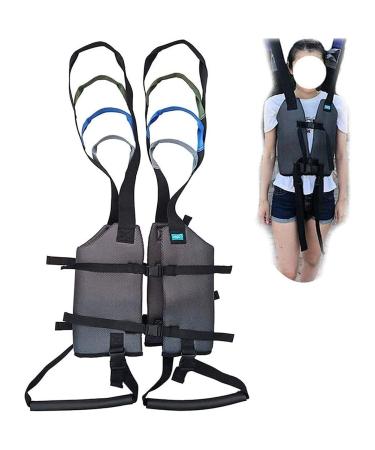Slings Drive Standing Leg Trainers Exercise Thigh Hip Waist Lumbar Supports Walking Standing Aids Transfer Belt with Padded Chest Buffer - Buy Online on GoSupps.com