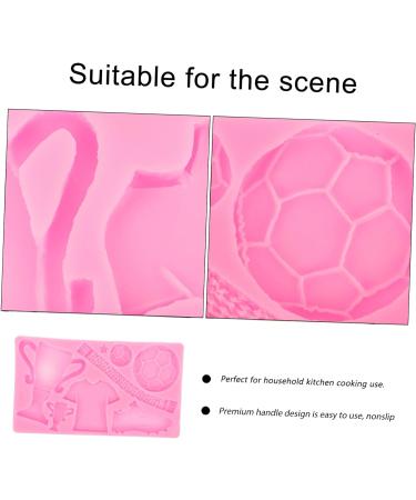 STOBOK Jelly DIY Baking molds aldult Tool Soft Cookie Baking molds Soap Sneaker molds Wax Model Non Stick Chewing Gum Biscuit Sports Mousse Chocolate Dessert Chocolate for molds Mold - Buy Online on GoSupps.com