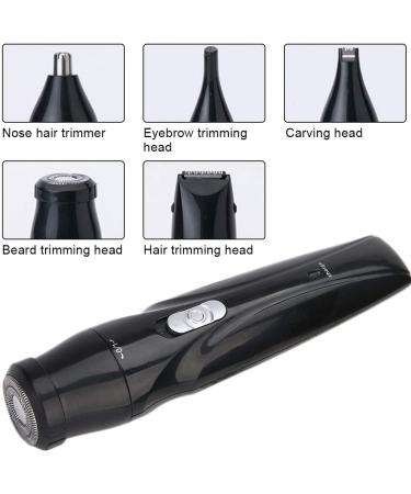 ZJchao Head Shavers for Bald Men Nose Hair Clipper Eyebrow Trimmer 5in1 Electric Mens Shave Multifunctional Grooming Kit for Travel and Daily Use - Buy Online on GoSupps.com