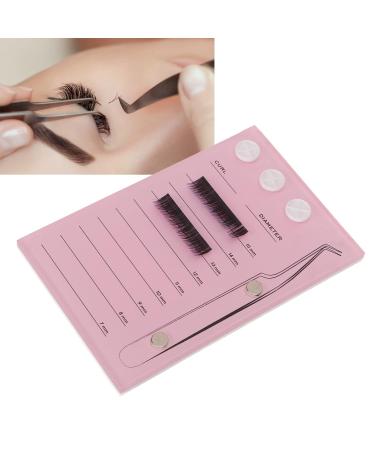 3-in-1 Acrylic Eyelash Palette | 9 Rows 7-15mm Extensions Tool | Includes 2 Tweezers & 100 Glue Cups - International Shipping Available - Buy Online on GoSupps.com