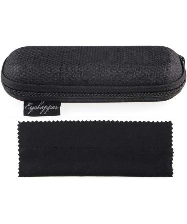 Eyekeper Blue Light Blocking Glasses | Vintage Amber Filter for Men & Women | Black/Yellow BB90 Lens - 2.0 Diopters - Buy Online on GoSupps.com