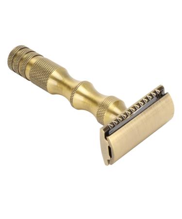 Double Edge Manual Safety Razor for Men | Portable Beard Trimming Tool for Home & Travel - Buy Online on GoSupps.com
