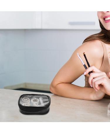 Ciieeo Crystal Cat Eye Contact Lens Case Set - Soaking & Storage Kit with Bottles & Tweezers for Travel & Outdoor Use - Buy Online on GoSupps.com