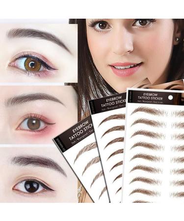 miduoidn Authentic Waterproof Eyebrows Tint For Eyebrows Easy To Apply Makeup Products Eyebrows Professional Accessories Brown-06 2pcs - Buy Online on GoSupps.com