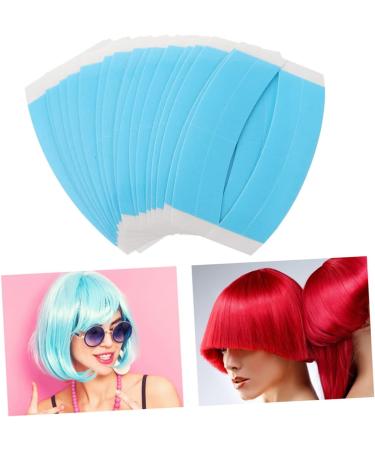 Beavorty 23 Sheets double sided wig film double back tape Wig Tape lace front support tape double-sided tape Hair Extension Tape Strips toupee tape wig adhesive tape sticker scalp paper - Buy Online on GoSupps.com