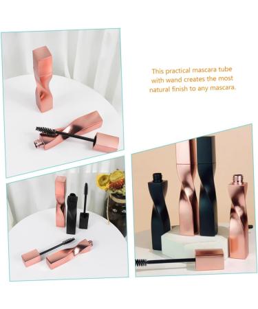 FOMIYES 12 Pcs Eyelash Brush Empty Tube Lash Growth Oil Tubes Lash Tool Eyeliner to Rotate Cream Plastic Rose Goldx3pcs 11.5x1.8cmx3pcs - Buy Online on GoSupps.com