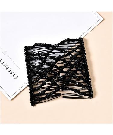 kawehiop 4x Trendsetting Accessory Magic Beads Hair Slides For Women Lightweight Plastic Magic Decorative Hair Combs For Women - Buy Online on GoSupps.com