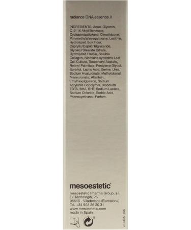 Radiance DNA Essence by Mesoestetic for Unisex - 1 oz Sereum - Buy Online on GoSupps.com