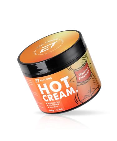 Hot Cream Sweat Workout Enhancer Gel - Fat Burning Cellulite & Firming Body Lotion for All Skin Types - 3.5 oz