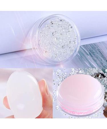 Nail Art Stamper - Silicone Jelly Stamp Head | 4.2 cm White Nail Supply Tools for Perfect Manicures - International Shipping - Buy Online on GoSupps.com