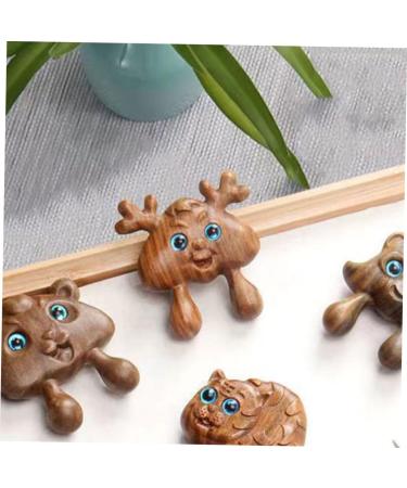 Coheali Green Sandalwood Nasal Scratch Snail Eye Acupuncture Massager - Meridian Foot & Eye Massage Device - Buy Online on GoSupps.com