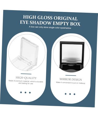 Didiseaon 4pcs Empty Makeup Compact - Magnetic Eye Shadow & Lipstick Organizer - Travel-Friendly Cosmetic Palette & Plastic Storage Box - Buy Online on GoSupps.com