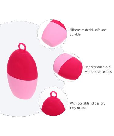 SHERCHPRY 2pcs Silicone Ice Cube Tray & Roller - Facial Massage Tools for Lifting & Cooling | Red Ice Roller Globes - Buy Online on GoSupps.com