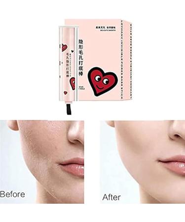 Statisticalt New Magical Pore Eraser Waterproof Face Primer Stick Statisticalt Pore Primer Stick Lightweight Blur Pore Eraser Stick Pore Eraser Stick Hydrating Matte for All Skin (2PCS) - Buy Online on GoSupps.com