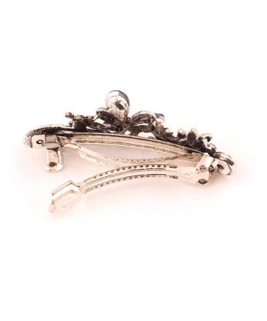 Vintage Rhinestone Hair Jewelry - 2 Piece Flower-Butterfly Hair Clips for Women & Girls | Cuhair - Buy Online on GoSupps.com