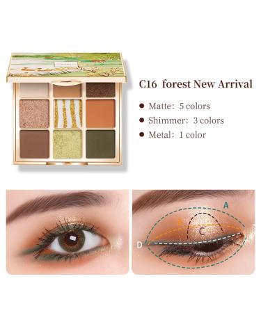 Shop Catkin Eyeshadow Palettes | 9 Highly Pigmented Blendable Shades for Long-Lasting Matte & Glitter Eye Makeup International Shipping Available - Buy Online on GoSupps.com