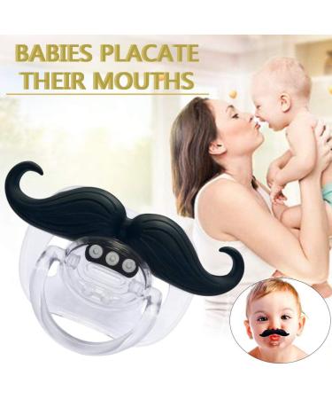 Greattangle Silicone Pacifier for Babies - Funny Rabbit & Beard Designs | Cute Baby Accessories - Buy Online on GoSupps.com