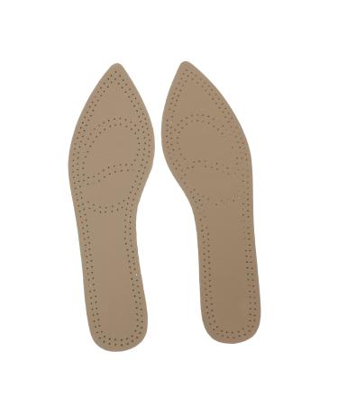 NOLITOY 2 Pairs Insole Shoe Mat for Heels Classic Anti-Loose Shoe Pad As Shown 26X10X1cm