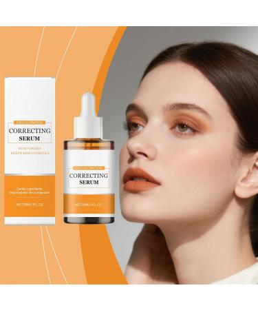 Facial Discoloration Correcting Liquid | 30ml Soothing Non-Greasy Skincare Solution Brightening Facial Liquid For Dull Skin Roughness Redness and Dryness - Buy Online on GoSupps.com