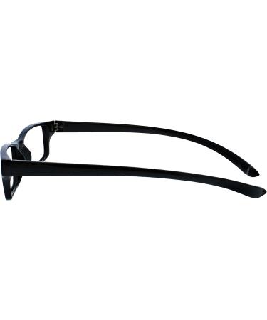 Black Neck Readers Value 3 Pack - Spring Hinges for Men & Women | The Reading Glasses Company - +1.50 Diopter - Buy Online on GoSupps.com