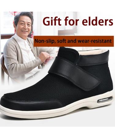 Women s Edema Shoes - Wide Fit Slip-On Sneakers for Diabetics & Swollen Feet | Lightweight Comfort Breathable Design - Size 12 Dark Gray - Buy Online on GoSupps.com