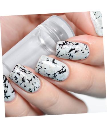 Ipetboom 4 nail art printer nail stamp seal nail set set Accessories die nail polish manicure printer game set mold kit stamp suite nail stampers for kids polish tool plastic 6X3cm Transparent Color - Buy Online on GoSupps.com