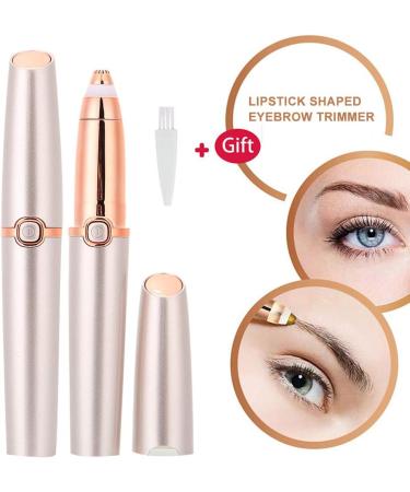 Portable Electric Facial Hair Removal Trimmer for Women - USB Rechargeable Precision Eyebrow, Nose, Lip, and Body Groomer - Painless and Portable - Buy Online on GoSupps.com