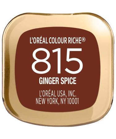 L'Oreal Paris Colour Riche Hydrating Satin Lipstick 815 Ginger Spice - 1 Count - Buy Online on GoSupps.com