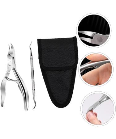 FOYTOKI 1 Set Manicure 2-piece Set Pedicure Tool Fingernail Clipper Nail Pliers Trimmer Nail Clippers Manicure Tool Toenail Finger Pliers Nail Trimmer Home Nail Pliers - Buy Online on GoSupps.com