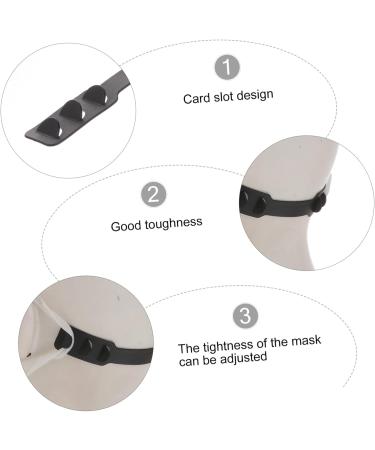 Beaupretty 10 Pack Mask Clips - Adjustable Ear Rope Buckles for Masks | Hear Protection Accessories - Buy Online on GoSupps.com