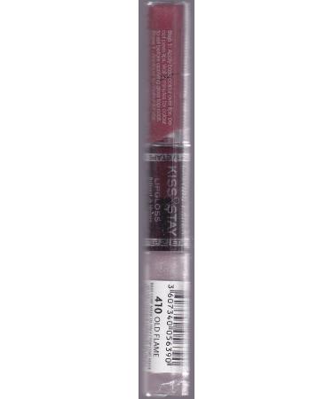 RIMMEL LONDON LASTING FINISH KISS & STAY Lipgloss Old Flame 410
